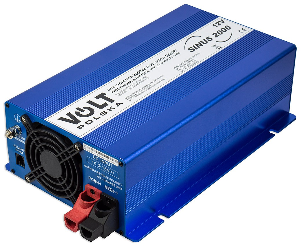 Invertor auto 12v 220v SINUS ECO 2000 12/230V (1000/2000W)